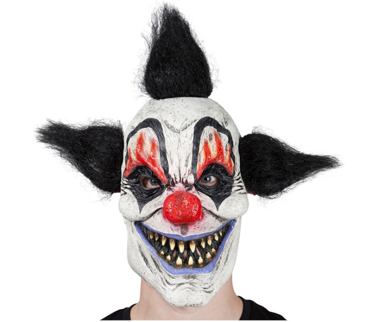 Masque de clown fou