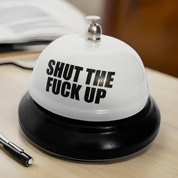 STFU Desk Bell