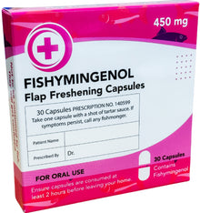 Fishymingenol Capsules - Joke Medication Mints