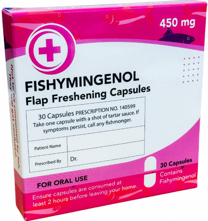Fishymingenol Capsules - Joke Medication Mints