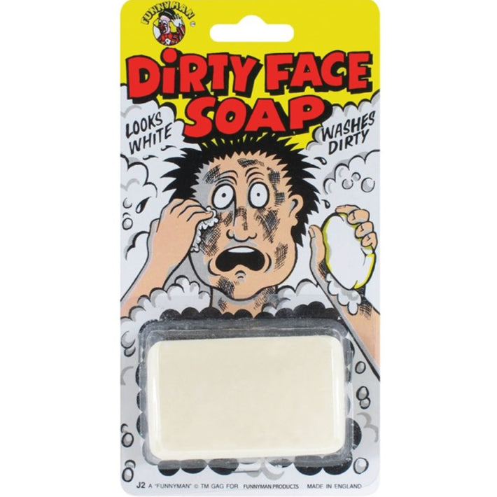 Jabón para la cara sucia: ¡se ve blanco, se lava negro!