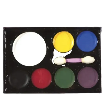 Make Up Palette -  Colour face paint Set - The Scarborough Joke Shop