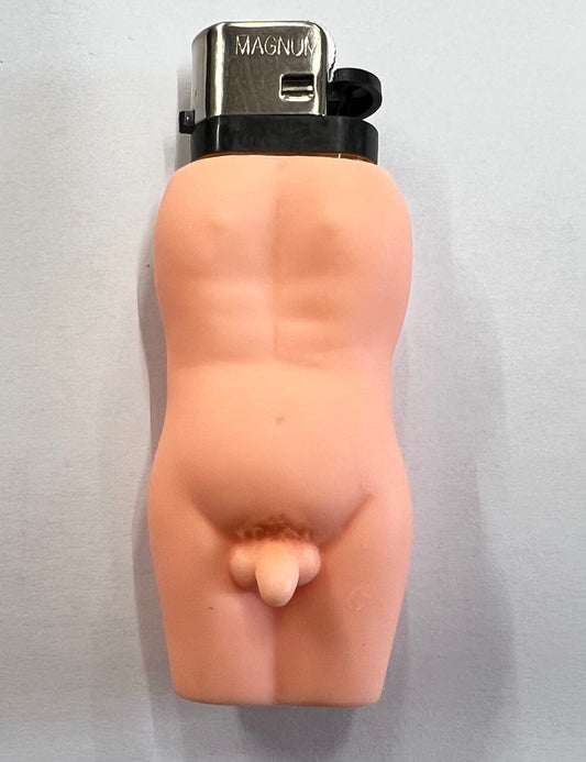 Estuche para encendedor de cuerpo desnudo sexy