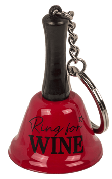 Ring For Wine/Beer/Gin Bell Keyring