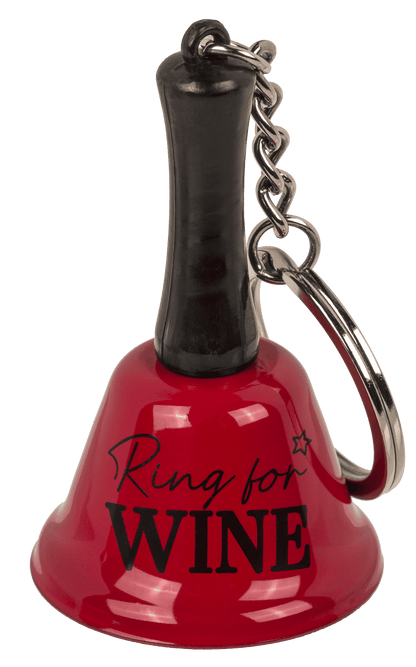 Ring For Wine/Beer/Gin Bell Keyring