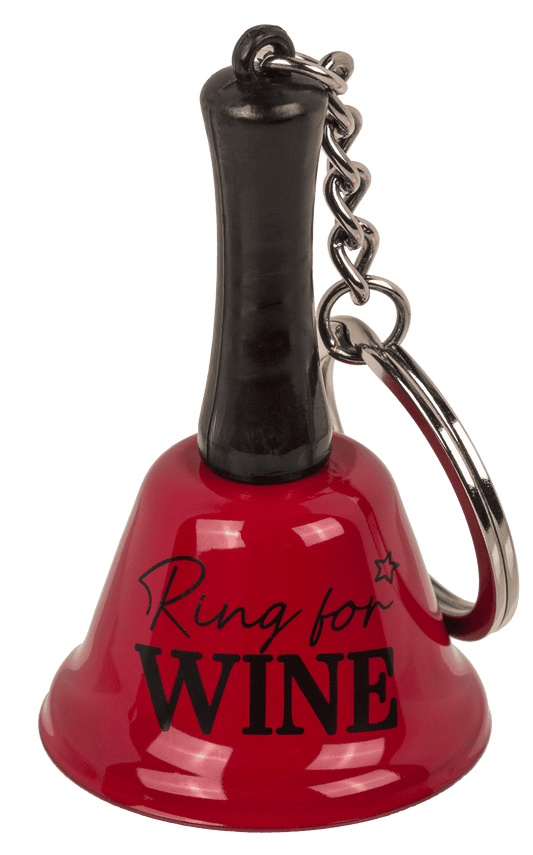 Ring For Wine/Beer/Gin Bell Keyring