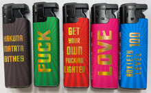 Gold Slogan Lighter - Windproof Style - The Scarborough Joke Shop