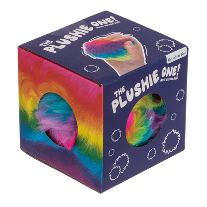 Rainbow Furry Squish ball