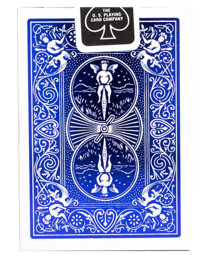 Foil MetalLuxe Back Cobalt - Bicycle Deck®