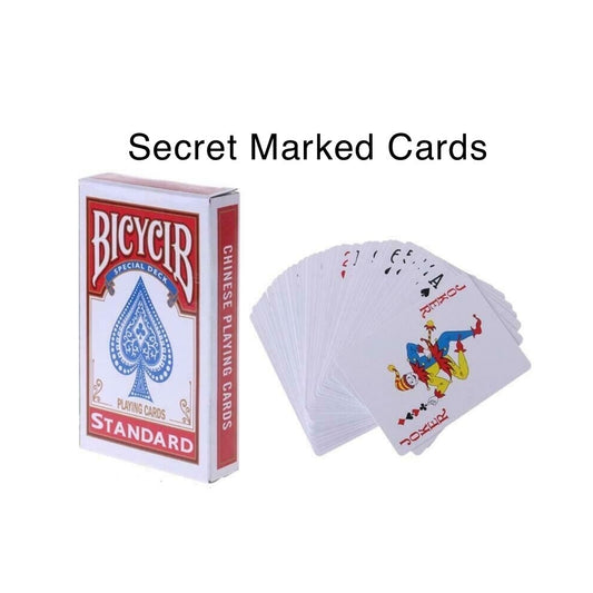 Secret Marked Deck / Stripper Combo ~ Bicycib