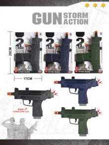 Storm Action Gun - Uzi 9mm Style DISCON - The Scarborough Joke Shop