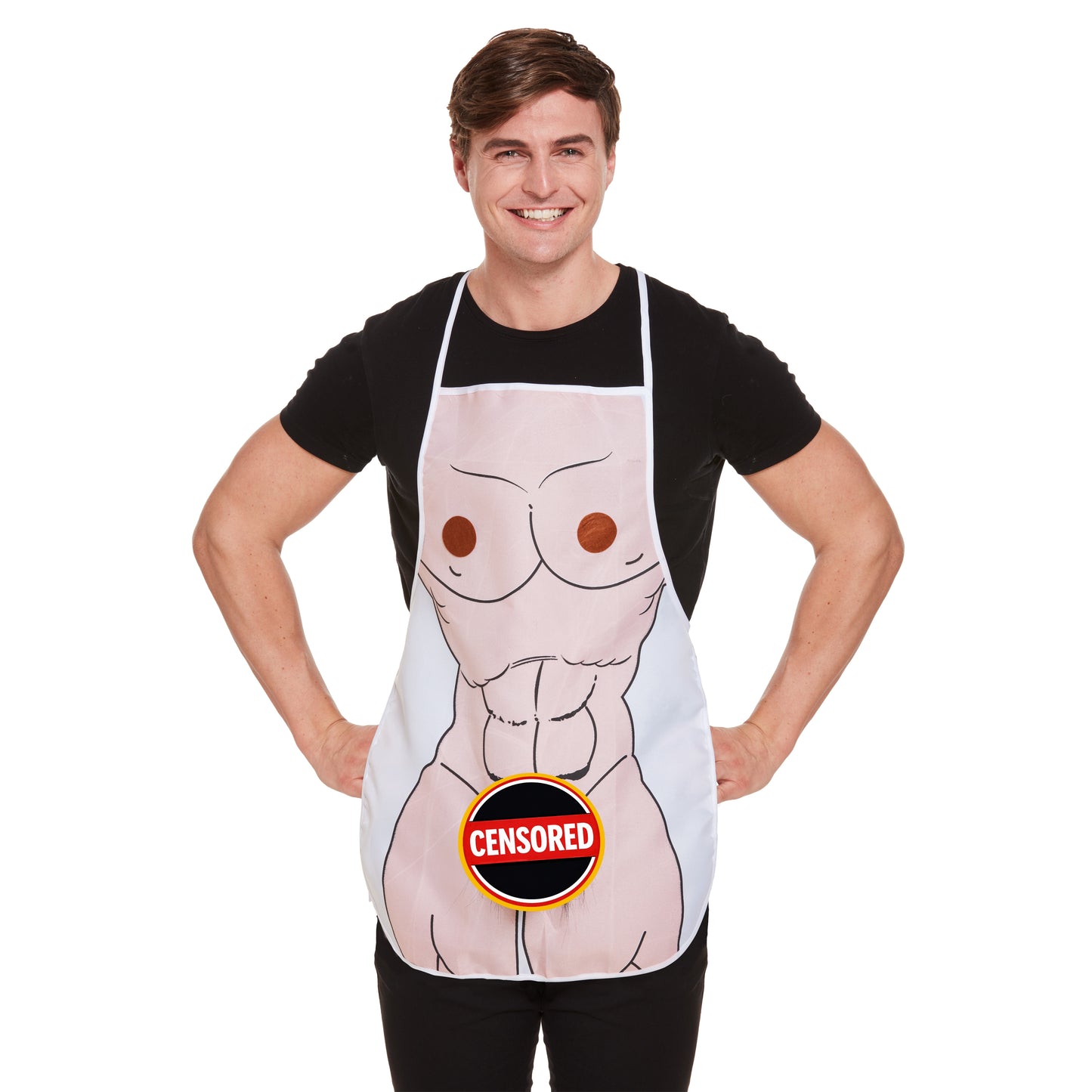 Nude Man Willy Apron