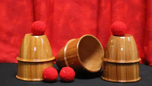 Cups And Balls - Wooden