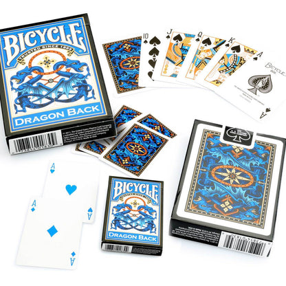 Cartes Bicycle® - Édition Blue Dragon