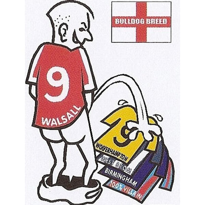 Football car sticker: wee~pee on your rival team shirt~Assorted teams available - The Scarborough Joke Shop