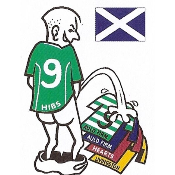 Football car sticker: wee~pee on your rival team shirt~Assorted teams available - The Scarborough Joke Shop