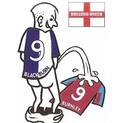 Football car sticker: wee~pee on your rival team shirt~Assorted teams available - The Scarborough Joke Shop