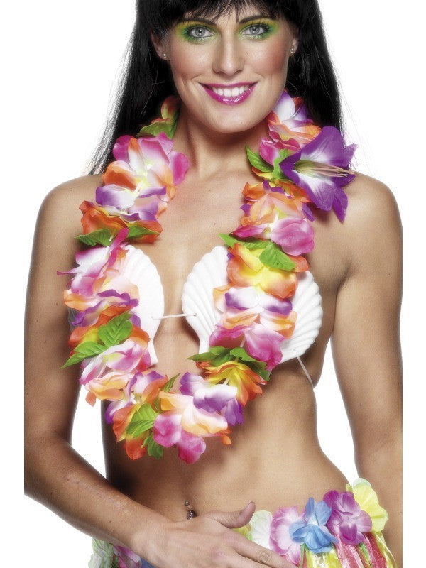 Lei hawaïen de luxe - Collier de fleurs