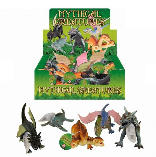 Mythical Creatures - Plastic Monster Toy - Assorted Designs