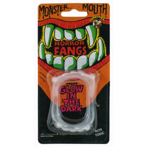 Monster Teeth - Glow In The Dark Horror Fangs