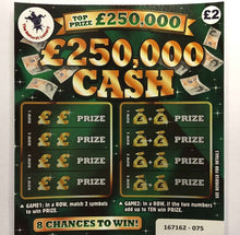 Joke Lottery Ticket Scratch Cards