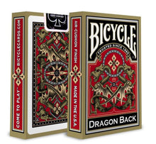 Bicycle® Cards - Gold Dragon Edition - The Scarborough Joke Shop