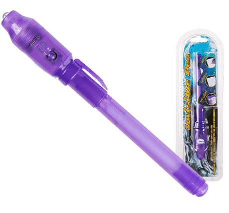 Invisible Pen - Spy Pen - UV Sensitive Ink!