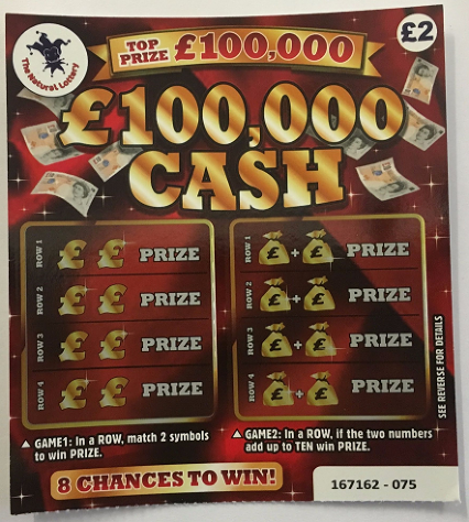 Joke Lottery Ticket Scratch Cards - The Scarborough Joke Shop