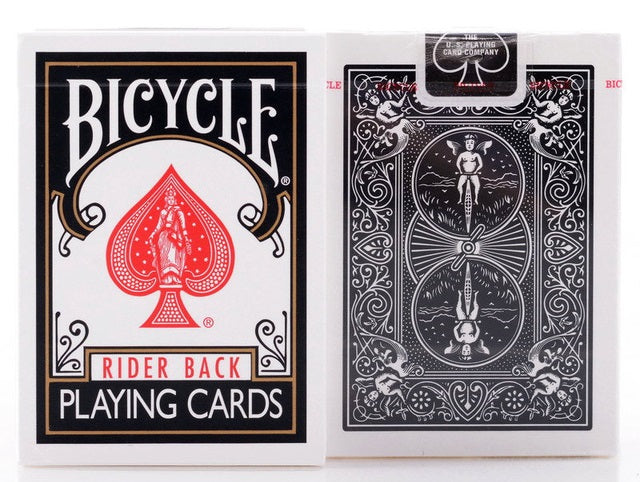 Bicycle® Cards - Black Back – The Scarborough Joke Shop