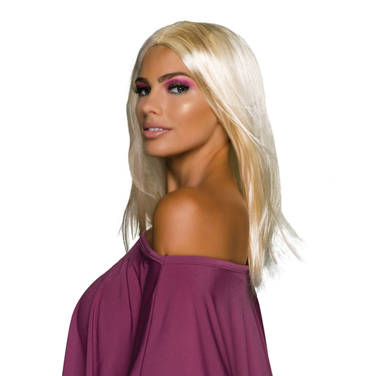 Long Straight 18" Wig - Blonde