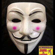 The Hacker - Guy Fawkes Anonymous Mask - The Scarborough Joke Shop