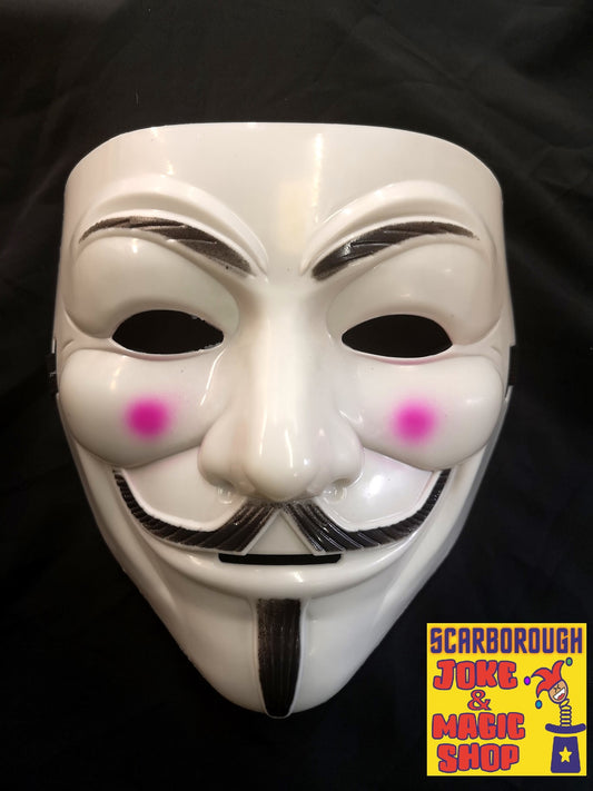 Le hacker - Guy Fawkes Anonyme Masque taille M/L
