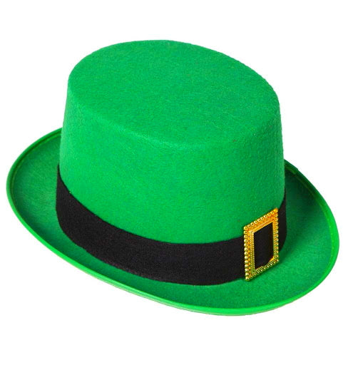 Chapeau Haut de Forme Vert - Lutin - Fête de la St Patrick