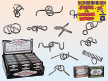 Metal Puzzle - Can You Separate Them - The Scarborough Joke Shop