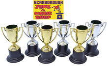 Mini Trophy 6 Pack - Champion Winner - The Scarborough Joke Shop