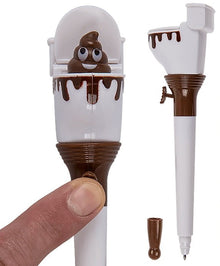 Pop Up Poo In Toilet Pen - The Scarborough Joke Shop