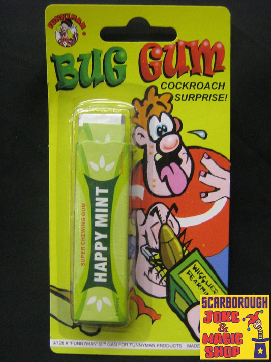 Snappy Chewing Gum with Cockroach Insect - Bug Gum
