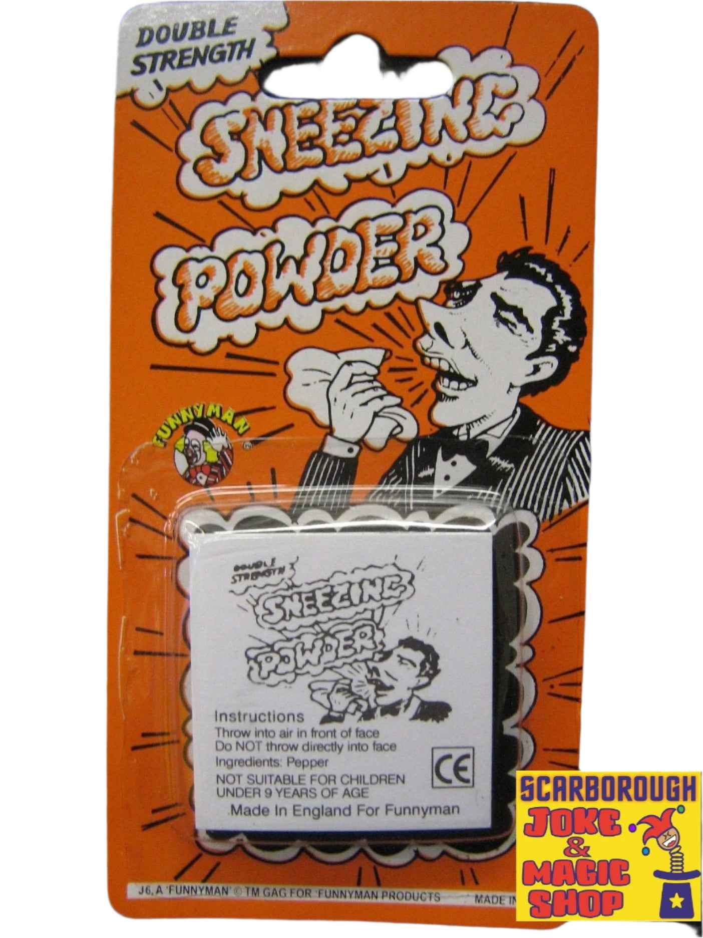 Snoose Powder Sneezing powder – The Scarborough Joke Shop