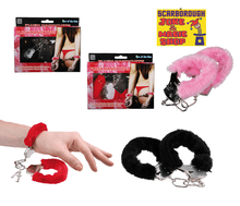 Furry Handcuffs - Lovecuffs - The Scarborough Joke Shop