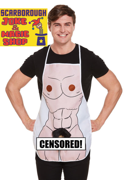 Nude Man Willy Apron