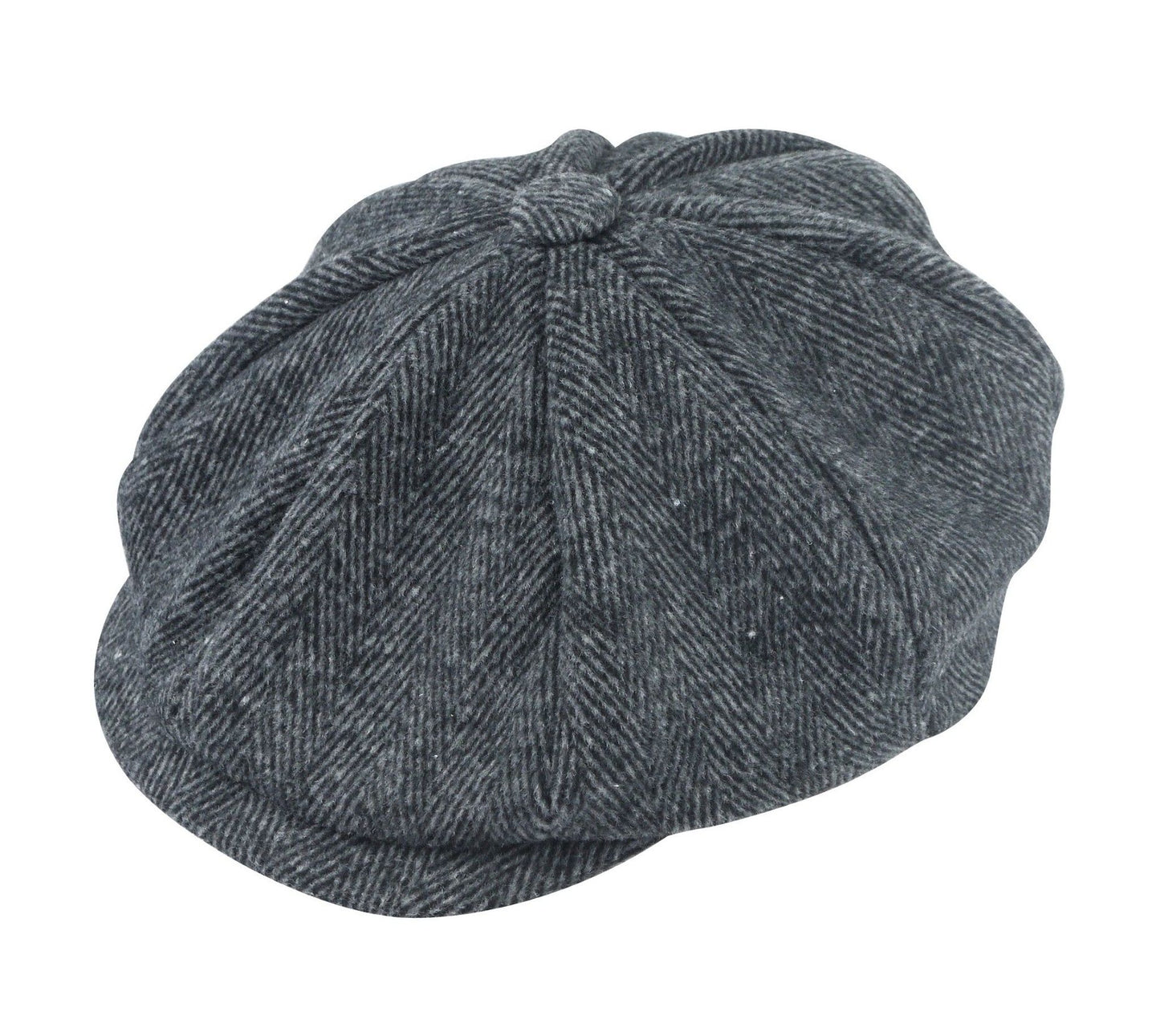 Casquette Plate à Chevrons - Style Peaky Blinders