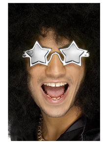 Superstar Shades - Silver - The Scarborough Joke Shop