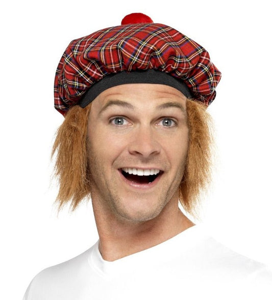 Sombrero Escocés con Pelo - Tam O' Shanter