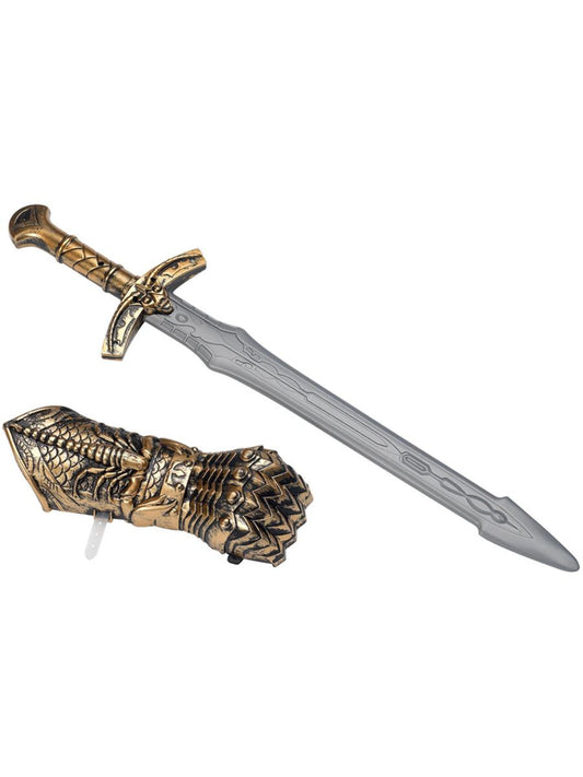 Conjunto de armas medievales