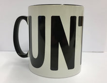 Rude C UNT Mug CUNT BLACK - The Scarborough Joke Shop
