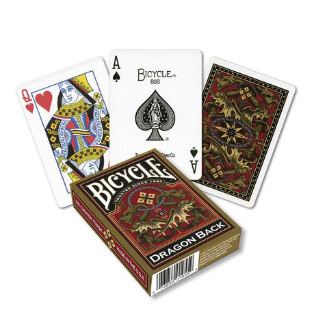 Bicycle® Cards - Gold Dragon Edition
