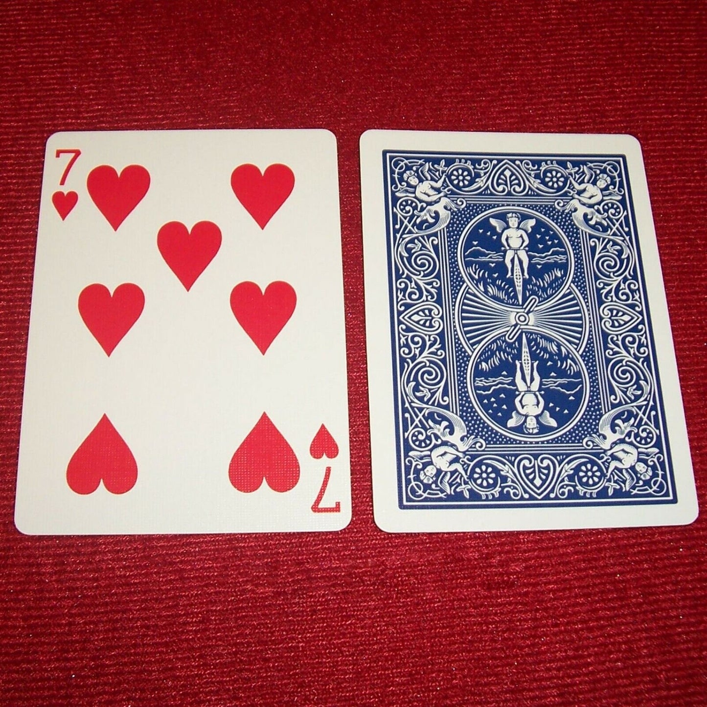 Stutter Deck - Bicycle® Cards - One way forcing deck Blue Backed