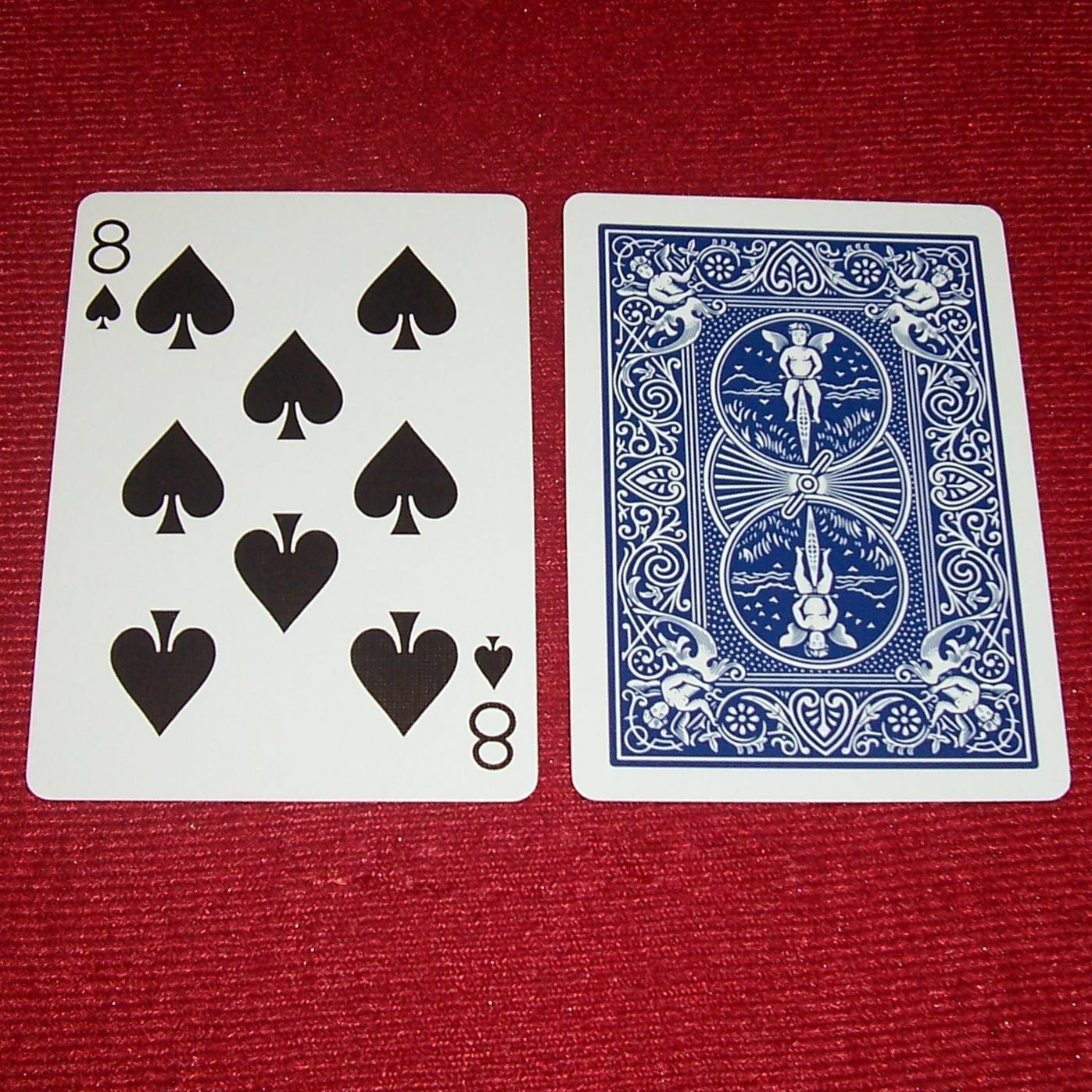 Stutter Deck - Bicycle® Cards - One way forcing deck Blue Backed