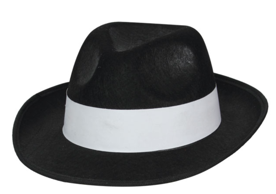 Fedora/Trilby Gangster Hat - Felt