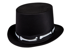 Satin Voodoo Top Hat - The Scarborough Joke Shop